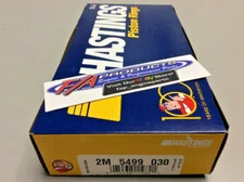 1976 - 1993 Chevy 305 5.0L Engines Moly Piston Ring Set Hastings Mfg 2M5499030