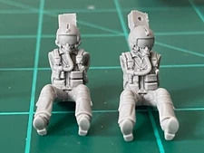 1/48 USAF F-4G Wild Weasel V Forward Facing Pilot Figure Set #SWS48-14-F01