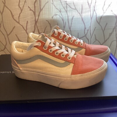 Vans Old Skool Sneaker Size Women's Men's Unisex Shoes Colorblock  - Main Image