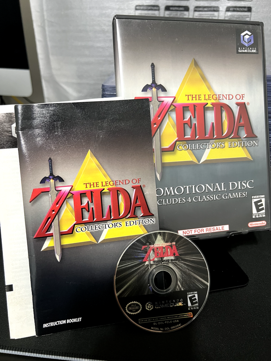 The Legend of Zelda Collector's Edition GameCube Complete CIB *Not