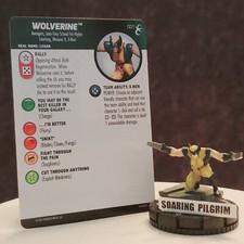 WOLVERINE  001 - COMMON X-Men Rise & Fall Marvel Heroclix #1