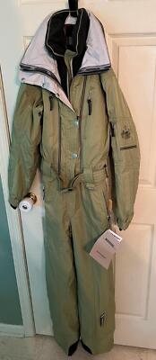 Vintage Women Metropolis by Couloir Green/Peridot ski snowboard snow suit size 6