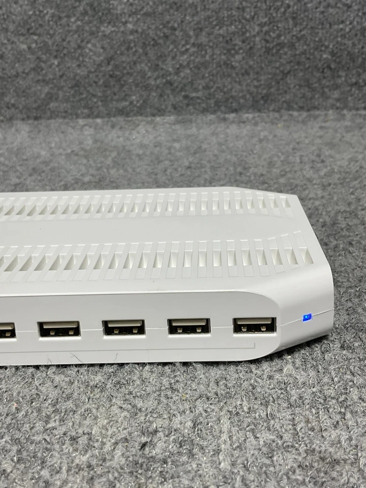 Unitek Y-2172B 🔌 10-Port USB Smart Charging Station – White - Image 4 of 4