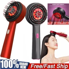 Electric Massage Comb Infrared Growth Anti Hair Loss Vibration Massager Brush
