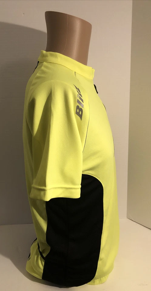 Camisa de ciclismo Altura Blitz para hombre mediana verde lima y negra Foto 2 de 4