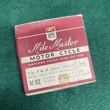 Panther P&M 60mm STD Piston Rings NOS