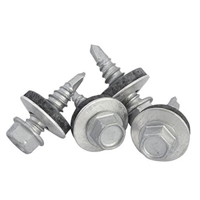 6,3mm x 22mm HEFTER TEK SCHRAUBEN DACHDECKERSCHRAUBEN FIX WELLBLECH BEFESTIGUNG