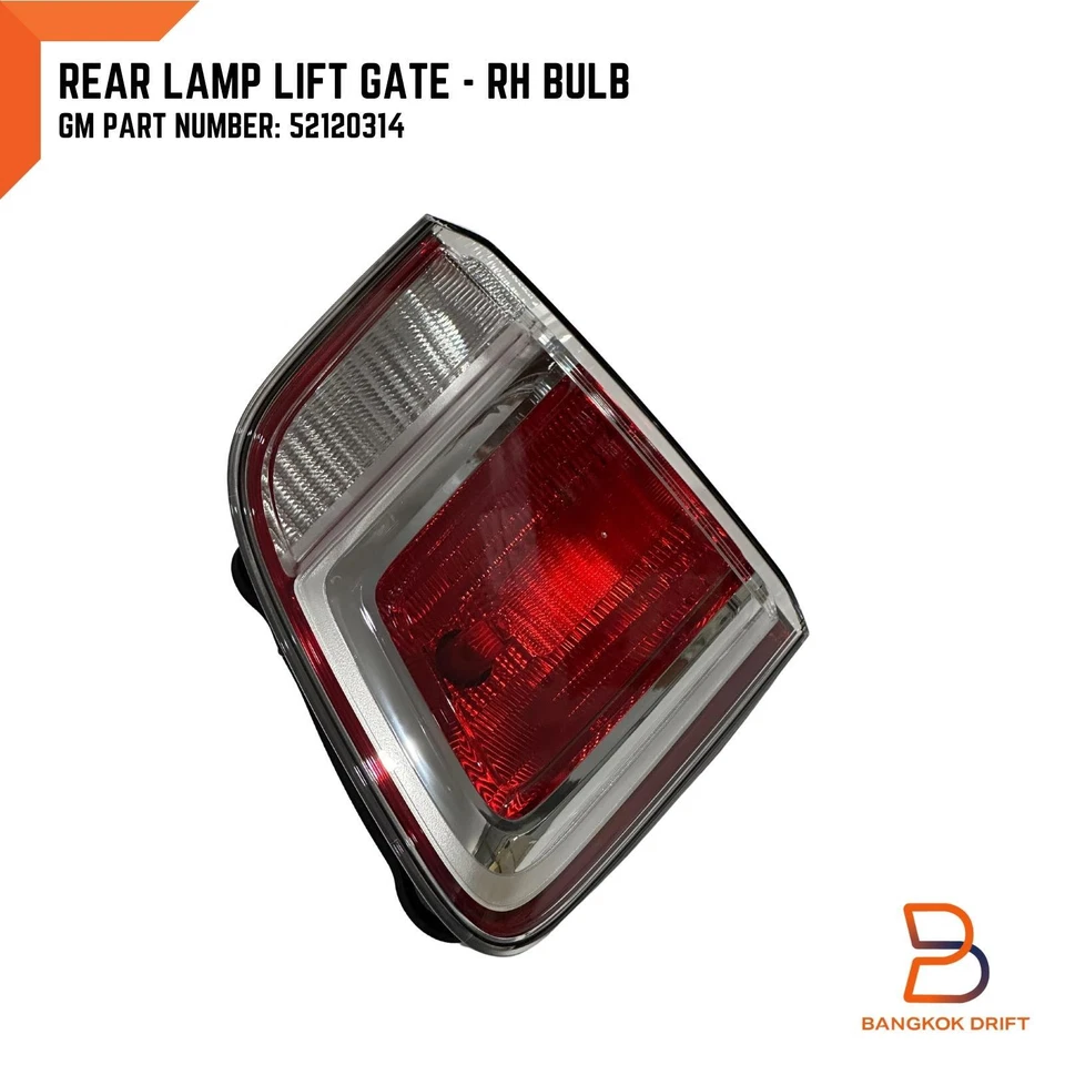 REAR RH TAIL LAMP LIGHT LIFT GATE INNER FOR CHEVROLET TRAILBLAZER 12-22 52120314 - Image 4 of 4