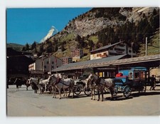 Postcard Zermatt with Matterhorn Switzerland