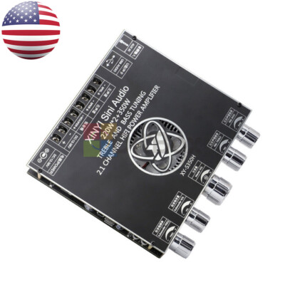 S350H 2.1 Channel TPA3251 Bluetooth Power Amplifier Board Subwoofer220WX2+350W.