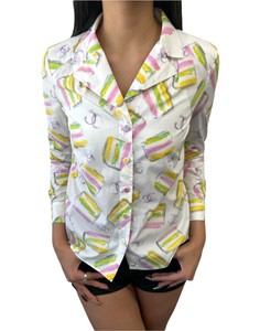 chanel button up