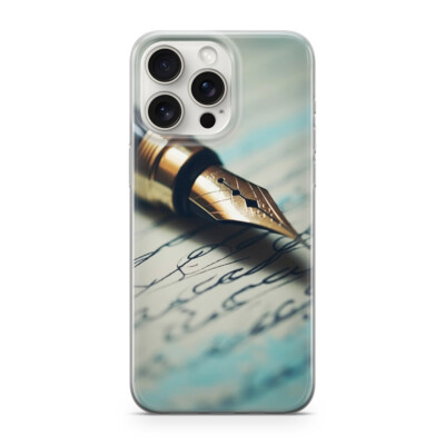 Handy Hülle Transparent Google Pixel 9 Füllfederhalter Füller Old School M12