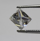 GIA certified loose .94ct SI2 H princess cut diamond vintage antique Natural — photo 5