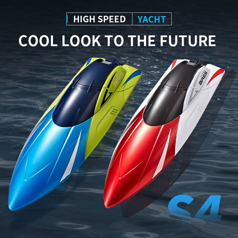 4DRC S4 2.4G RC Boat 15km/h Water Speedboat Remote Control Ship Toys - Image 2 of 4