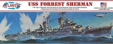 ATLANTIS TOY & HOBBY Plastic Model KIT Destry, USS Forrest Sherman Destroyer