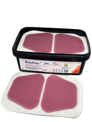 #ad MN Health Inc. Raytray Custom Light Curing Tray 2.4 mm Thickness Pink 50 BOX $60.75