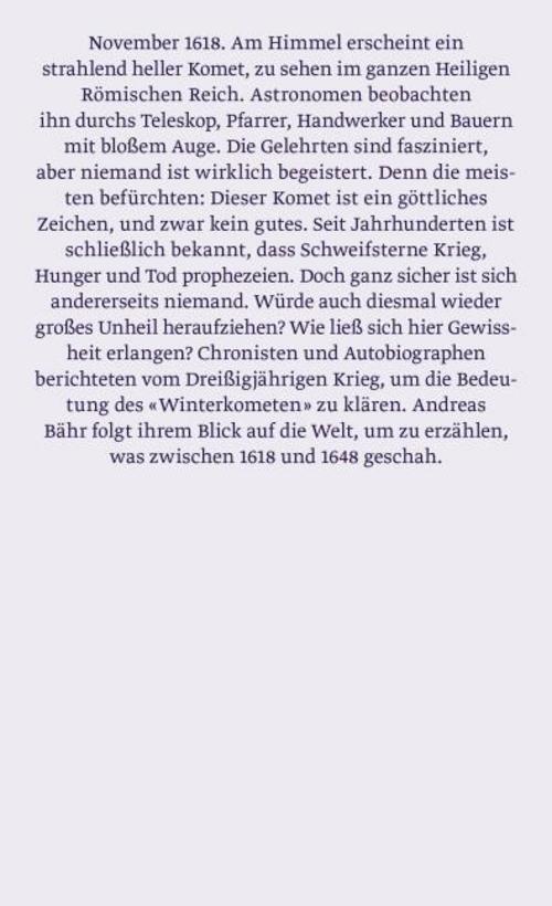 Thumbnail - Andreas Bähr / Der Grausame Komet9783498006792