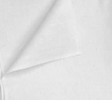 White Cotton Fabric 45” Width Sold By The Yard