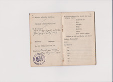 Milit&auml;rpass 5.Kp 14 - Landsturm Infanterie Ersatz Batl. VII.U.K.M&uuml;nster