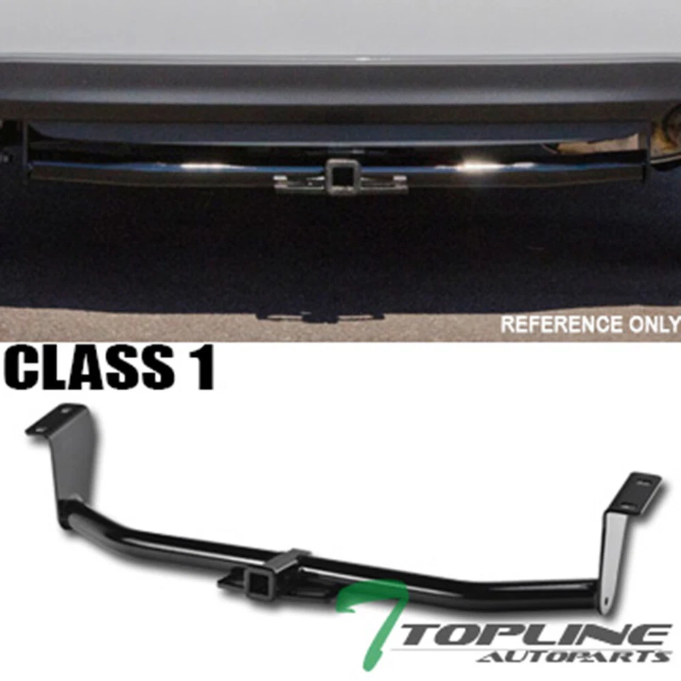 Topline For 2003-2019 Toyota Corolla Class 1 Trailer Hitch Receiver 1.25" - Blk Foto 2 de 3