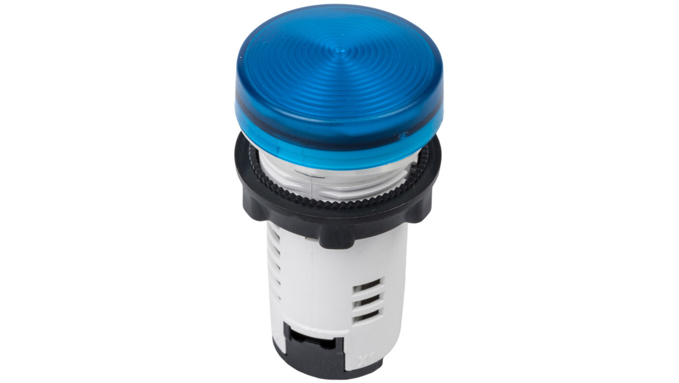 Signal lamp 22mm blue 24V AC / DC XB7EV06BP /T2UK