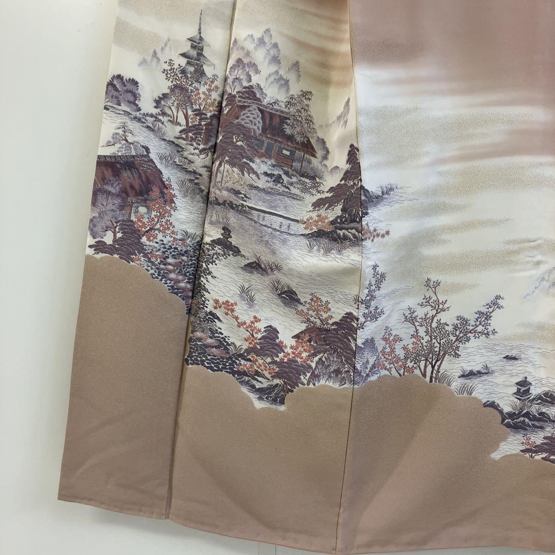 イタロ JAPANESE KIMONO IROTOMESODE 155 cm 5' 1