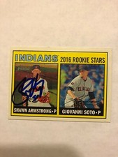 Seattle Mariners SHAWN ARMSTRONG Signed Heritage Card