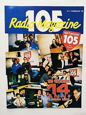 RADIO 105 MAGAZIN 2-1990 PRINZ-MADONNA + POSTER MODENA VOLLEY
