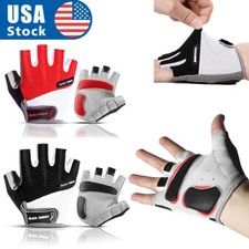 Anti-Slip Riding Sports Gloves Motorcycle Bike Half Finger Gloves for Cycling US