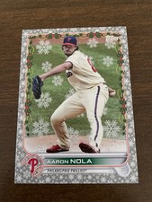 2022 Topps Holiday - Aaron Nola #HW74