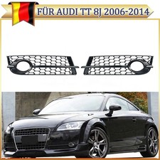 Für Audi TT MK2 8J 2006-2014 Stoßstange Gitter Abdeckung Nebelscheinwerfer Waben
