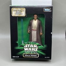 1998 Star Wars Power of the Force Mace Windu Episode I Sneak Preview Figure NIB