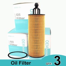 3x Ölfilter für JEEP GRAND CHEROKEE 4 WRANGLER III CHRYSLER 3.0 3.6 K68191349AA