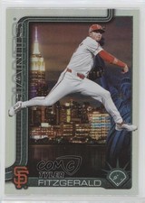 2025 Series 2 Fanatics Fest Big Apple Rainbow Foilboard Tyler Fitzgerald 0n64
