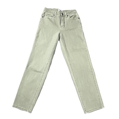 Sonoma Goods for Life Women's Green Mid Rise Slim Ankle Jeans Size 2