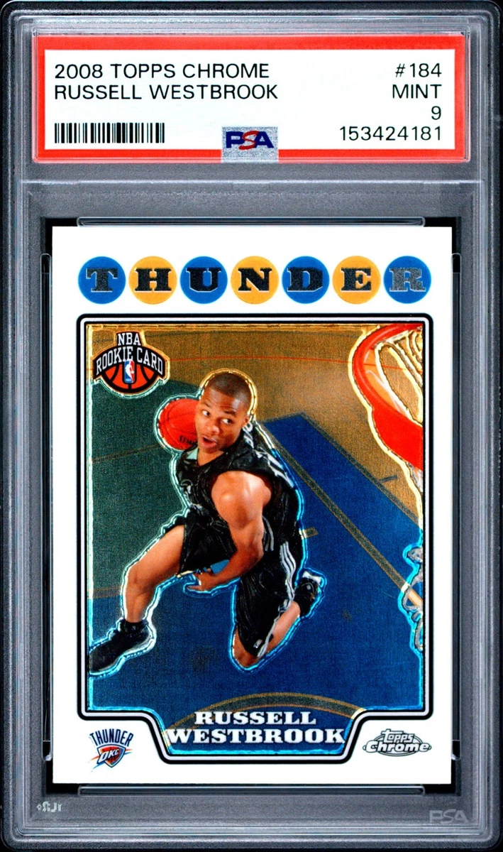 Russell Westbrook Professional Sports Authenticator (PSA
