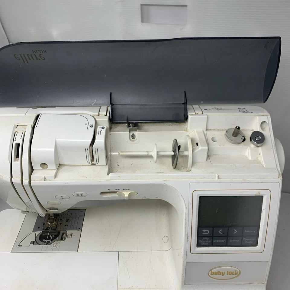 Baby Lock Ellure Plus Model BLR3 Embroidery Machine with Accessories - Image 3 of 4