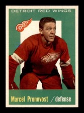1959 Topps #44 Marcel Pronovost   VGEX X3666572