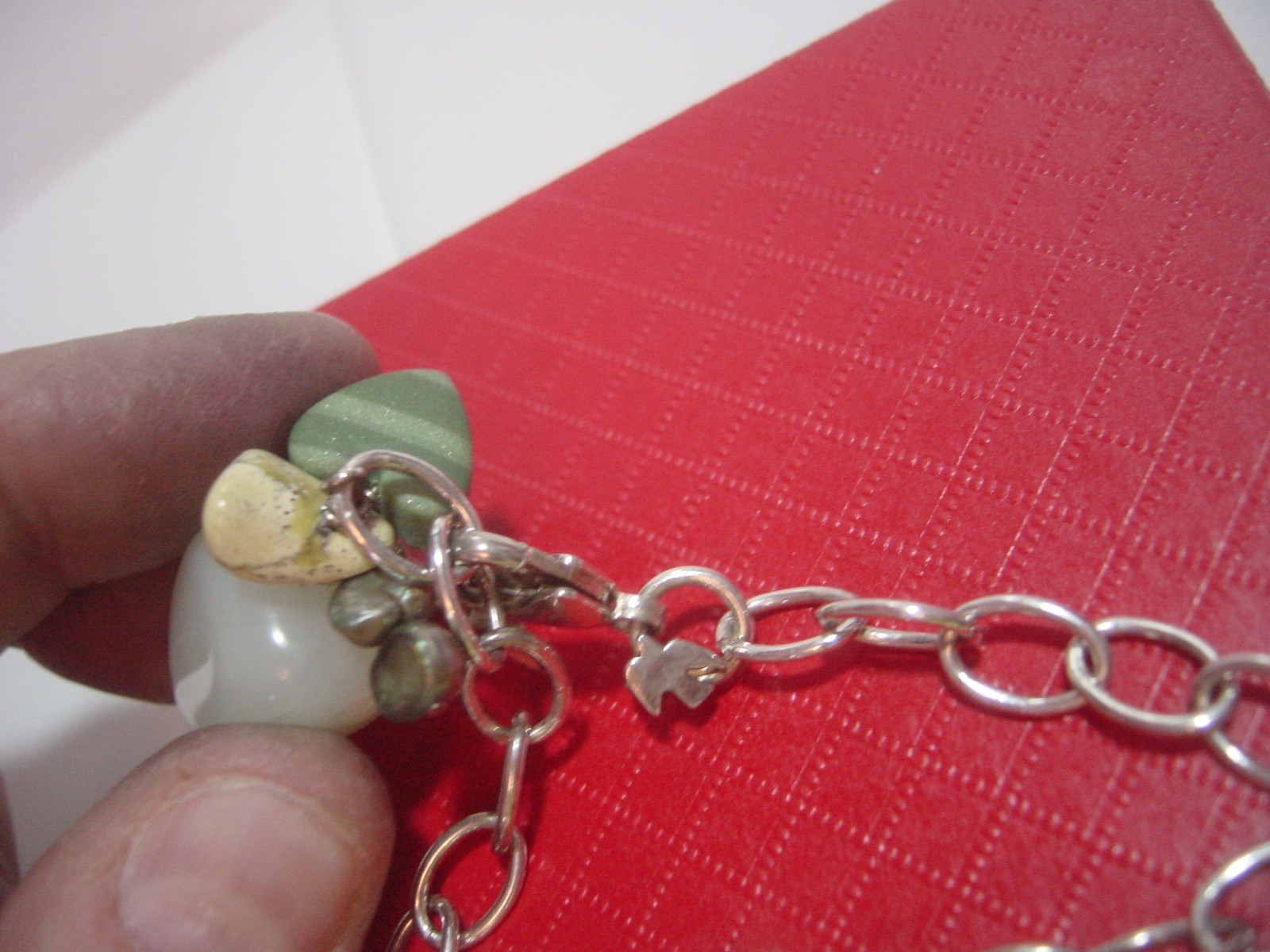 VINTAGE SUPERB SOLID SILVER BRACELET-DESIGNER-REA… - image 3