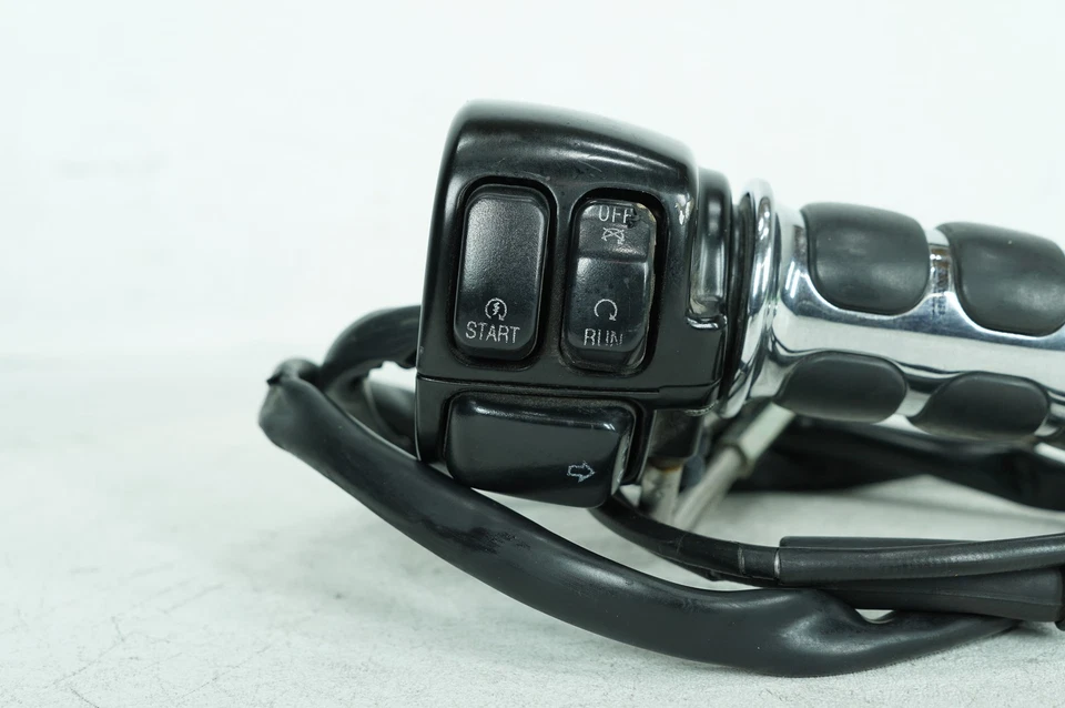 06 Harley Softail Heritage Classic OEM arranque motor derecho interruptores controles Foto 3 de 4