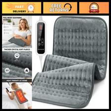Heating Pad for Back Pain Relief - 24"x12" Electric Heating Pad