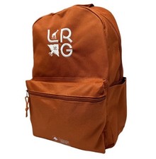 LRG Lifted Research Group Lifecycle Backpack - Orange With White Letters