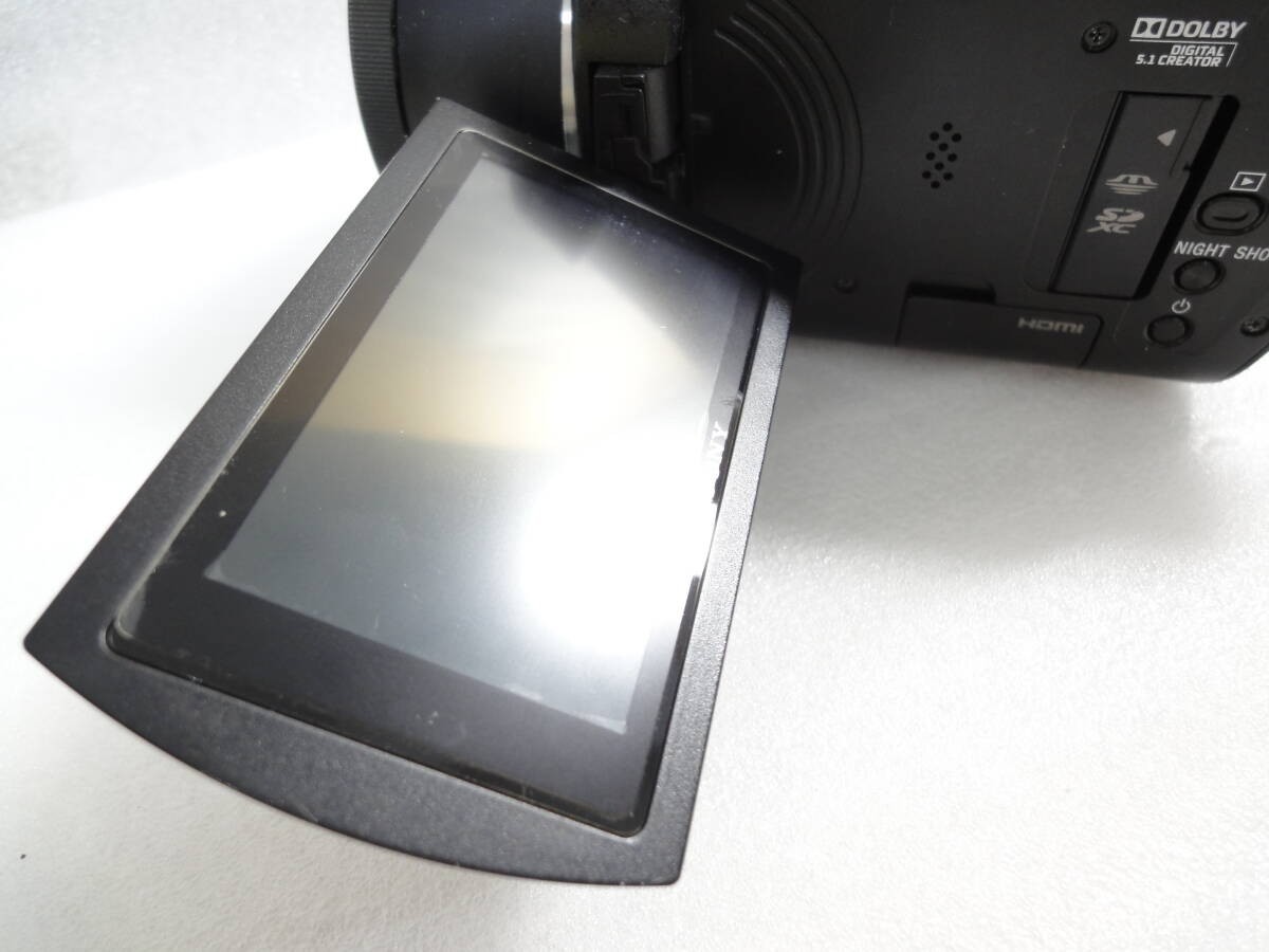 Sony Handycam FDR-AX55 Black 4K Camcorder Video Camera 20x Zoom