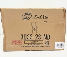 Z-Lite Emily 13.75 in. 2-Light Wall Sconce Ma...
