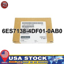 New Siemens 6ES7138-4DF01-0AB0 Electronics module for ET200S 6ES7 138-4DF01-0AB0