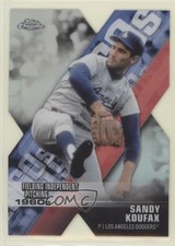 2020 Topps Chrome Decade of Dominance Die-Cuts Sandy Koufax #DOD-8 HOF 01zi