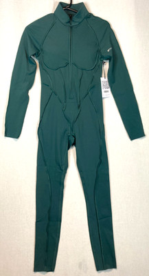 Better Me BTTRM Contoured-Built In Bra-Second Skin Catsuit in Green W's Sz: M