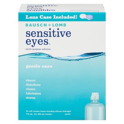 Bausch+Lomb Sensitive Eyes Multi-Purpose Solution, Twin Pack