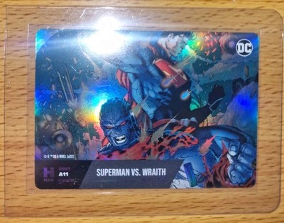 DC Hybrid Trading Card DC Superman Vs Wraith Chapter 2 - A11 Physical Card NM