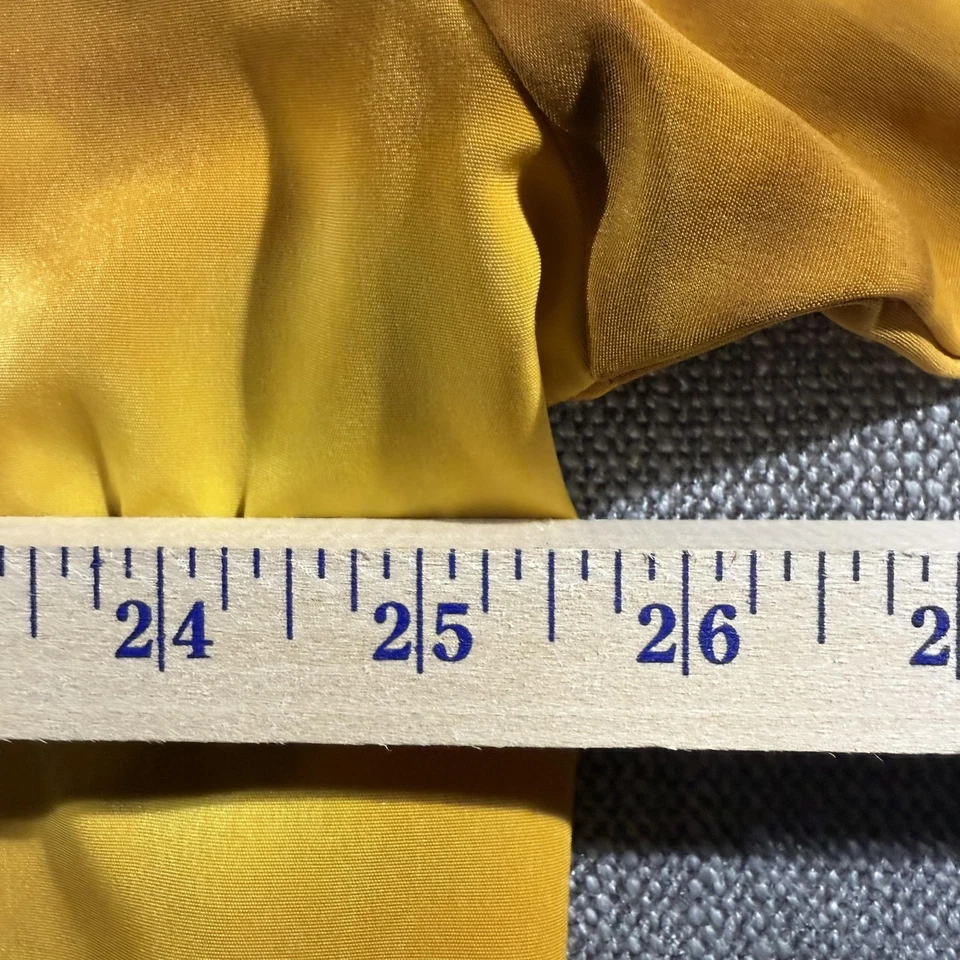 Ocean Current 衬衫男式 XL 棕色黄色夏威夷汽车棕榈树日落海滩 XL — 第 4/4 张图片